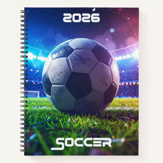 FUSSBALL 2026 - NOTIZBLOCK (Vorderseite)
