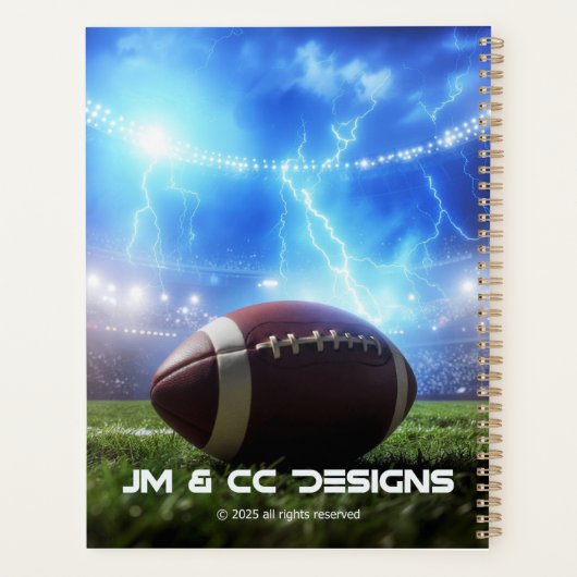 FUSSBALL 2026 PLANER (Rückseite)