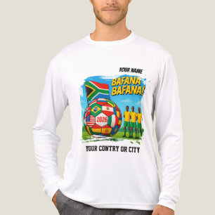 Fußball 2026 SUDAFRICA Benutzerdefinierter Name & Tri-Blend Shirt