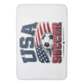 Fußball 2026 USA Badematte (Vorderseite Vertikal)