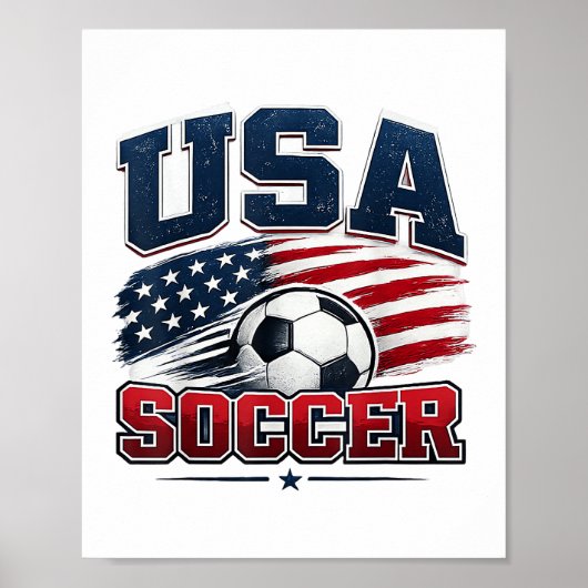 Fußball 2026 USA Poster (Vorne)