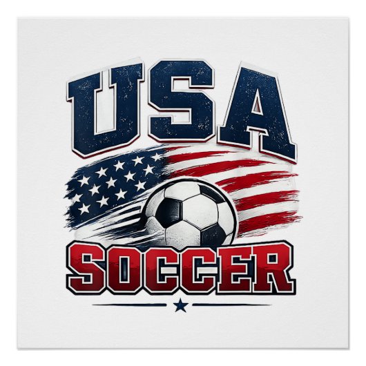 Fußball 2026 USA Poster (Vorderseite)