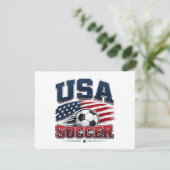 Fußball 2026 USA Save The Date (Stehend Vorderseite)