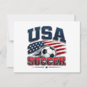 Fußball 2026 USA Save The Date (Rückseite)