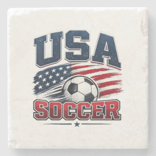 Fußball 2026 USA Steinuntersetzer