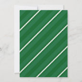 Fußball 2. Geburtstag Einladung White (Rückseite)