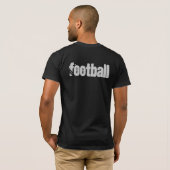 Fußball 2 T-Shirt (Schwarz voll)