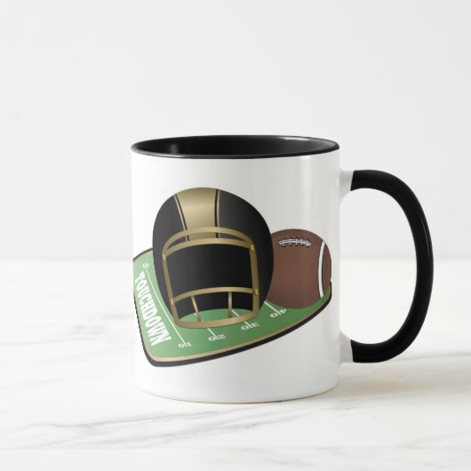 Fußball 2 Tasse (Rechts)