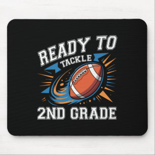 Fußball 2. Zweite Klasse Erster Schultag Zurück Mousepad