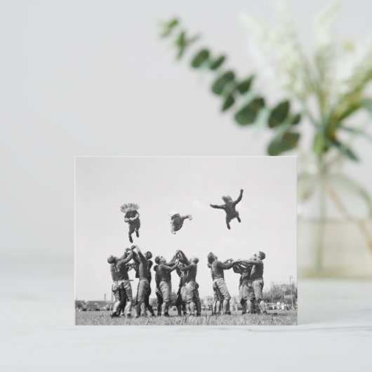 Fußball, 30er postkarte (Stehend Vorderseite)