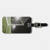 Fußball 3 gepäckanhänger (Vorderseite horizontal)