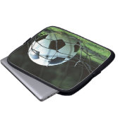 Fußball 3 laptopschutzhülle (Vorne Knopf)