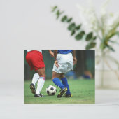 Fußball 3 postkarte (Stehend Vorderseite)