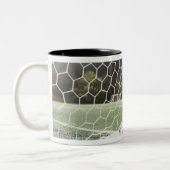 Fußball 3 zweifarbige tasse (Links)