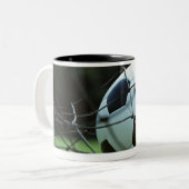 Fußball 3 zweifarbige tasse (Vorderseite Links)