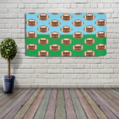 Fußball 4. Jahr ab Geburtstag Banner