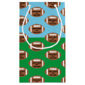 Fußball 4. Jahr ab Geburtstag Kleine Geschenktüte (Rückseite)