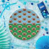 Fußball 4. Jahr ab Geburtstag Pappteller (Party)