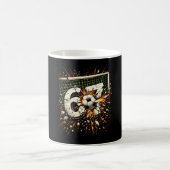 Fußball 67 Explosives Ziel Power Shot Nummer  Kaffeetasse (Mittel)