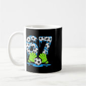 Fußball 67 Six Seven Gen Alpha Meme Drip 67 Eiscre Kaffeetasse (Links)