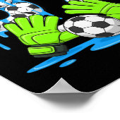 Fußball 67 Six Seven Gen Alpha Meme Drip 67 Eiscre Poster (Ecke)