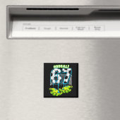 Fußball 67 Six Seven Lustiges Gen Alpha Meme Drip Magnet (In Situ (Geschirrspüler))