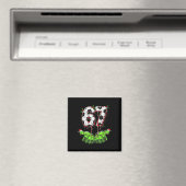 Fußball 67 Six Seven Lustiges Gen Alpha Meme Drip  Magnet (In Situ (Geschirrspüler))