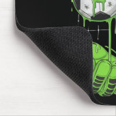 Fußball 67 Six Seven Lustiges Gen Alpha Meme Drip Mousepad (Ecke)