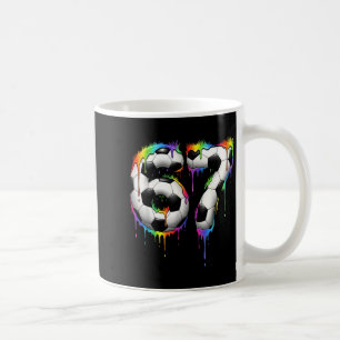 Fußball 67 Six Seven Lustiges Gen-Alpha-Meme Regen Kaffeetasse