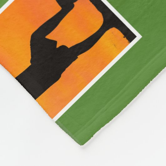 Fußball 7 FotoCollage Personalisiert Fleecedecke (Ecke)