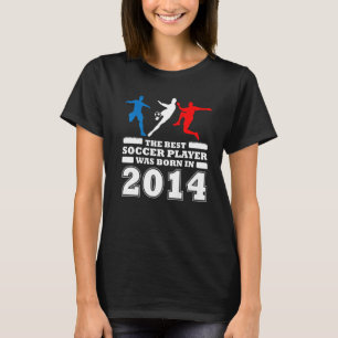 Fußball 8 Jahre alter Fußballspieler T-Shirt
