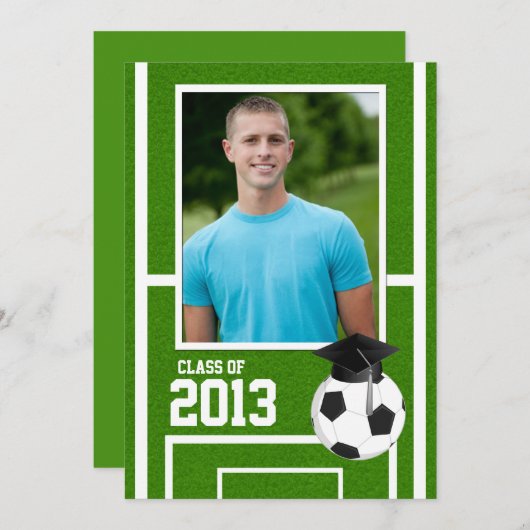 Fußball-Abschluss 2013 Einladung (Vorne/Hinten)