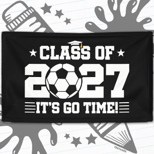 Fußball-Abschluss ist soweit Abschlussklasse 2027 Banner