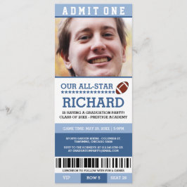 Fußball-Abschluss-Party lädt ein Einladung