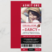 Fußball-Abschluss-Party lädt ein Einladung (Vorne/Hinten)