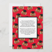 Fußball Abschluss Sports Red Ankündigung (Rückseite)