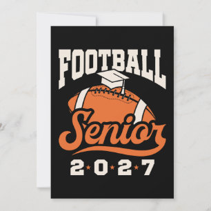 Fußball-Abschlussklasse 2027 Abschluss Einladung