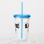 Fußball Acryltrinkbecher (Rechts)