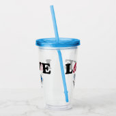 Fußball Acryltrinkbecher (Links)