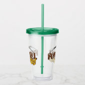 Fußball Acryltrinkbecher (Rechts)