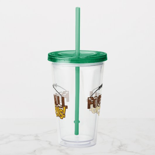 Fußball Acryltrinkbecher (Rechts)