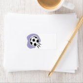 Fußball Adressaufkleber (Insitu)