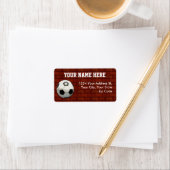 Fußball-Adressenzeichen Adressaufkleber (Insitu)