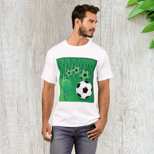 Fußball Afrika Bold Green Fußball T-Shirt