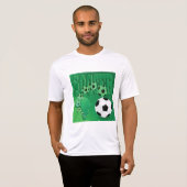 Fußball Afrika Bold Green Fußball T-Shirt (Vorne ganz)