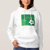 Fußball Afrika Bold Grün Fußball Hoodie (Vorderseite)