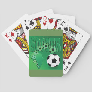Fußball Afrika Bold Grün Fußball Spielkarten