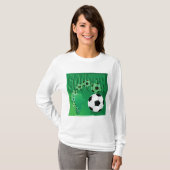 Fußball Afrika Bold Grün Fußball T-Shirt (Vorne ganz)