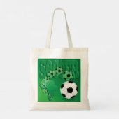 Fußball Afrika Bold Grün Fußball Tragetasche (Rückseite)