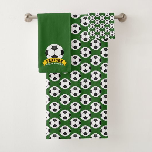 Fußball All-Star Badhandtuch Set (Insitu)